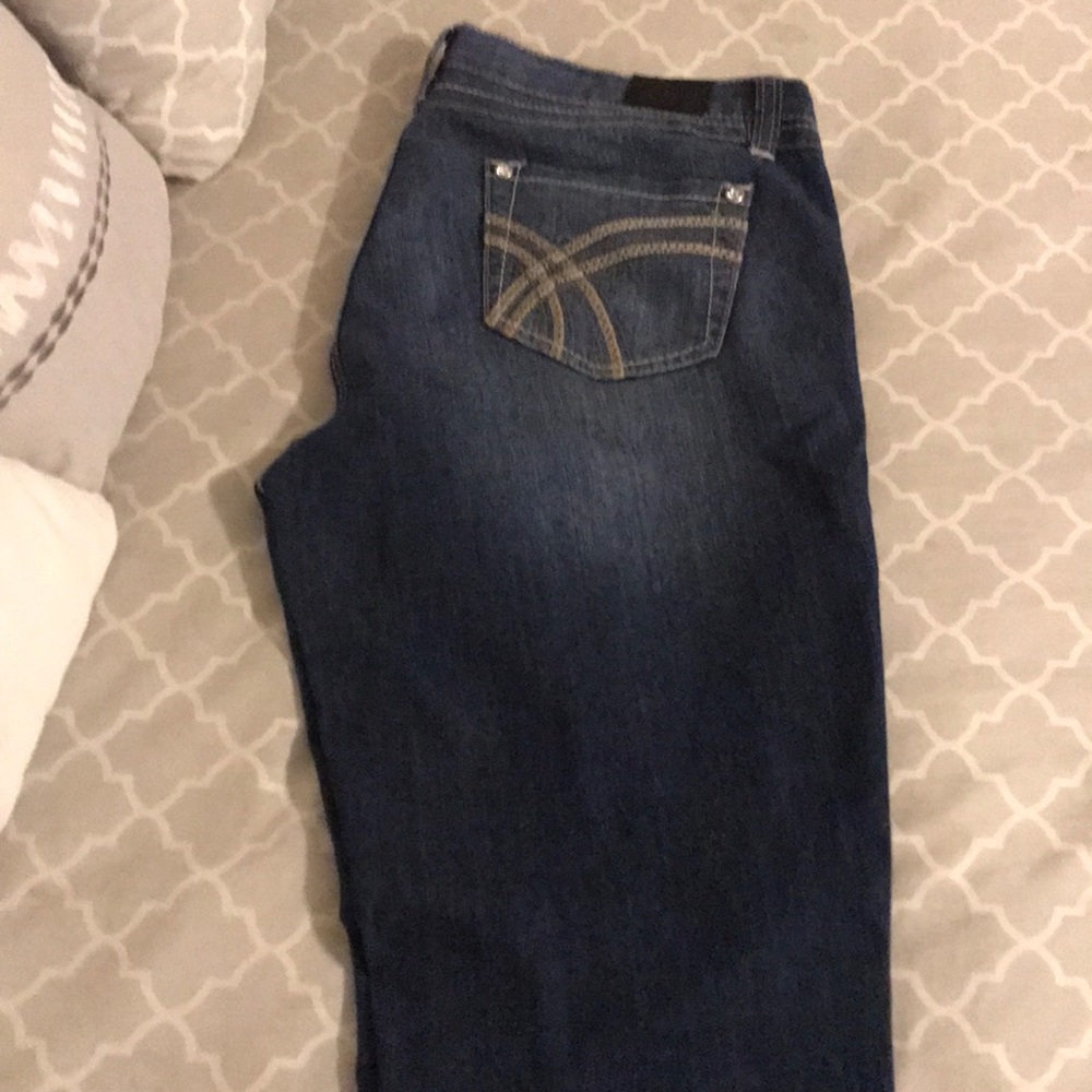 Blue Flare Jeans